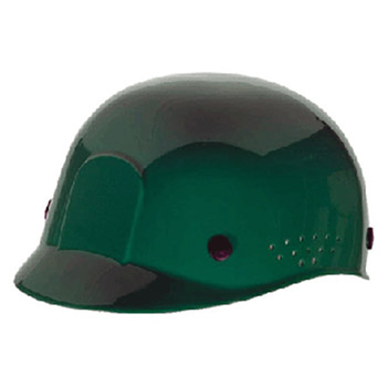 Radnor 64051047 Green Polyethylene Bump Cap With Adjustable Headband