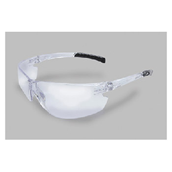 Radnor 64051220 Classic Plus Series Safety Glasses With Clear Frame And Clear Polycarbonate Hard Coat Lens