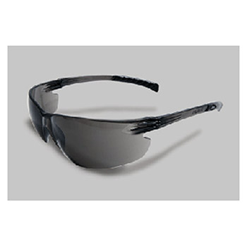 Radnor 64051224 Classic Plus Series Safety Glasses With Gray Frame And Gray Polycarbonate Hard Coat Lens