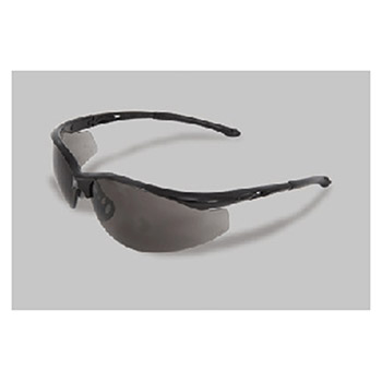 Radnor 64051307 Select Series Safety Glasses With Black Frame And Gray Anti-Scratch Lens, Per Dz