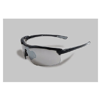 Radnor P338 Black Image Series Safety Glasses With Black Frame And Silver Polycarbonate Mirror Lens