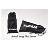 Radnor RAD64051453 Black Microfiber Eyewear Pouch With Drawstring Closure