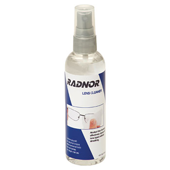 Radnor RAD64051475 4 Ounce Pump Bottle Alcohol-Free Lens Cleaner For Polycarbonate, Plastic And Glass Eyewear Lenses