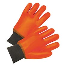 Radnor Orange PVC Jersey Lined Cold Weather RAD64056100 Large