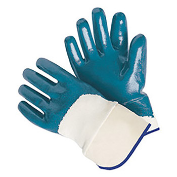 Radnor RAD64056304 Large Heavy Weight Nitrile Palm Coated Jersey Lined Work Glove With Safety Cuff (144 Pair Per Case)