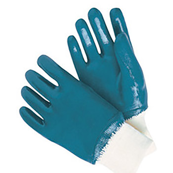 Radnor RAD64056308 Large Heavy Weight Nitrile Fully Coated Jersey Lined Work Glove With Knit Wrist (144 Pair Per Case)