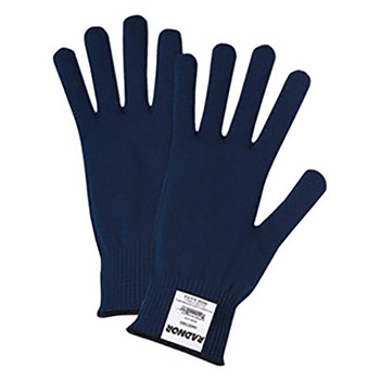 Radnor RAD64057000 Blue ThermaStat Polyester Insulating Cold Weather Gloves With Knit Wrist