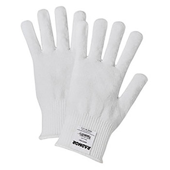 Radnor RAD64057001 White ThermaStat Polyester Insulating Cold Weather Gloves With Knit Wrist