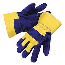 Radnor Blue And Yellow Leather And Canvas RAD64057086 Large