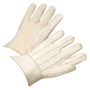 Radnor RAD64057194 Medium-Weight Nap-Out Hot Mill Glove With Band Top Cuff
