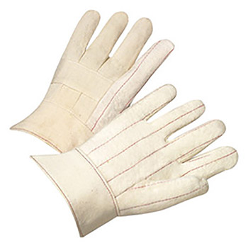 Radnor Heavy-Weight Nap-Out Hot Mill Glove With Gauntlet Cuff