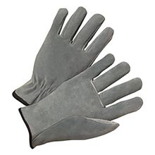 Radnor Split Cowhide Unlined Drivers Gloves With RAD64057433 Small