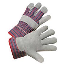 Radnor Economy Grade Split Leather Palm Gloves RAD64057514 Medium