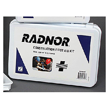 Radnor 64058028 25 Person Bulk Construction First Aid Kit In Plastic Case