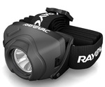 RAYOVAC Workhorse Pro 3AAA LED Headlight, 300 Lumen, High Powered Pivoting, Waterproof, Headstraps, Per Each
