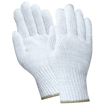 Red Steer 1107 Standard weight 100% polypropylene Men's Cotton-Chore-Knit Gloves, Per Dozen