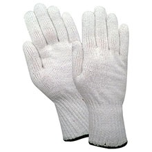 Red Steer Gloves Full weight polypropylene Cotton Chore Knit 1120
