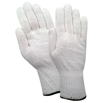 Red Steer 1120 Full weight 100% polypropylene Men's Cotton-Chore-Knit Gloves, Per Dz