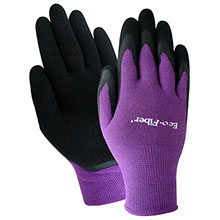 Red Steer Gloves Earth friendly Eco Fiber blue purple 1151