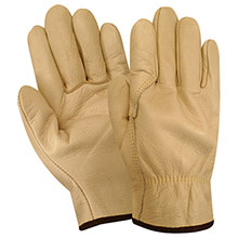 Red Steer Gloves Premium grade grain cowhide Unlined 1545