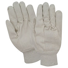 Red Steer Gloves 8 oz. cotton canvas Cotton Chore Knit 20016-L