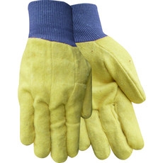 Red Steer 28000 Economy 16 oz double palm gold chore Men's Cotton-Chore-Knit Gloves