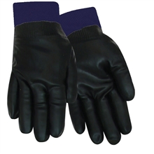 Red Steer Gloves Smooth black premium neoprene Coated 5122-L