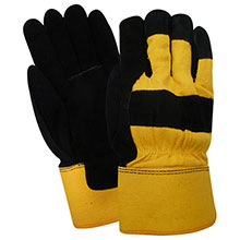 Red Steer Gloves Pile thermal lined Lined Leather Palm 53164