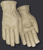 Red Steer Gloves Black fleece thermal lined grain cowhide 5555