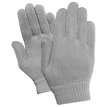 Red Steer 8175 Acrylic Magic Stretch Gloves Men's Cotton-Chore-Knit Assorted Colors, Per Dz