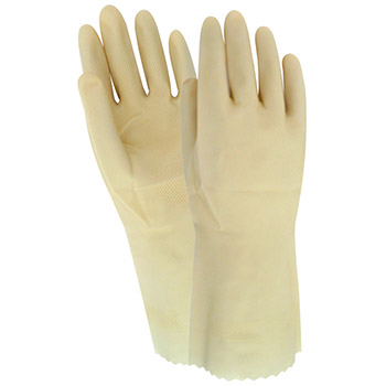 Red Steer Gloves Handy Clean household rubber latex M-50