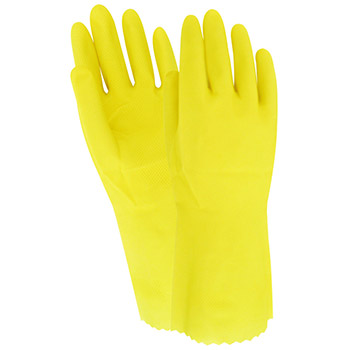 Red Steer Gloves Handy Clean household rubber latex M-60