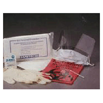 Safetec of America 17606 Safetec EZ-Protection Biohazard Clean-Up Kit
