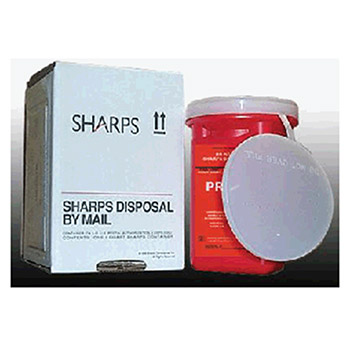 Sharps 10100-012 Recovery System 1 Quart Needle Disposal Container