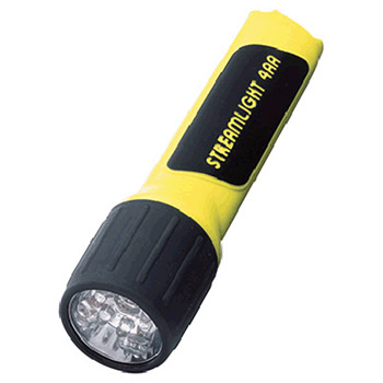 Streamlight 68202 Yellow ProPolymer 4AA LED Flashlight (4 AA Batteries Included) (Blister Packaged)