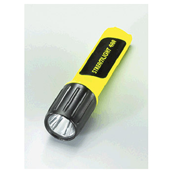 Streamlight 68244 Yellow ProPolymer 4AA LUX Division 2 Flashlight (4 AA Batteries Included)