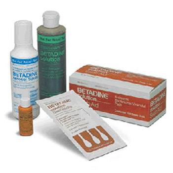 Swift  First Aid 8 Ounce Bottle Betadine Antiseptic 15SL008