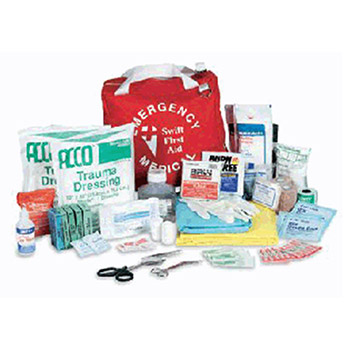 Swift 346100 by Honeywell First Aid 8" X 8" X 7" Standard Emergency Medical Kit