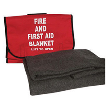 Swift 5560390CASE by Honeywell First Aid 62" X 80" 90% Lightweight Wool Fire And First Aid Blanket In Cordura Bag