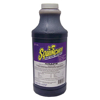 Sqwincher 020222-GR 32 Ounce Liquid Concentrate Grape Electrolyte Drink - Yields 2 1/2 Gallons (12 Each Per Case)