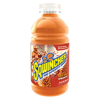 Sqwincher 030904-OR 12 Ounce Wide Mouth Ready To Drink Bottle Offroad Orange Electrolyte Drink (24 Each Per Case)