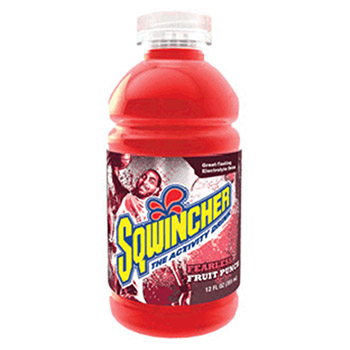Sqwincher 030905-FP 12 Ounce Wide Mouth Ready To Drink Bottle Fearless Fruit Punch Electrolyte Drink (24 Each Per Case)