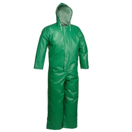 Tingley V41108 Polyester/PVC Hooded Rainwear Coverall