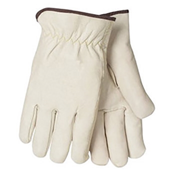 Tillman Pearl Standard B Grade Top Grain Cowhide Unlined Gunn Cut Drivers Gloves With Straight Thumb, Per Dz