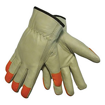 Tillman X-Large White Premium Top Grain Cowhide Unlined Drivers Gloves With Keystone Thumb (Bulk)