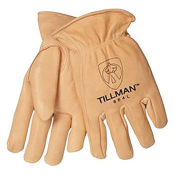 Tillman Large Gold Super Premium Supple Top Grain Deerskin Unlined Drivers Gloves With Keystone Thumb