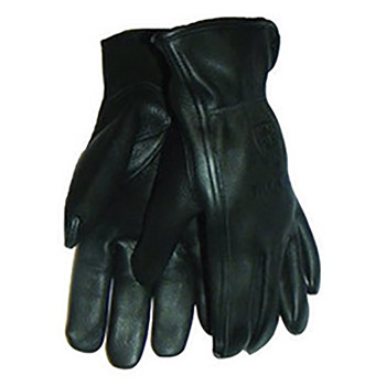Tillman Large Black Top Grain Deerskin Unlined Drivers Glove With Keystone Thumb