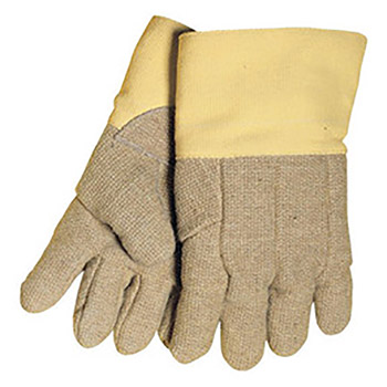 Tillman X-Large 14" Tan 45 Ounce PBI Nomex Wool Lined Heat Resistant Gloves With Flextra Cuff