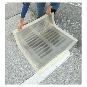 UltraTech International 18in X 18in X 3 8in Clear Ultra Drain Seal 2200