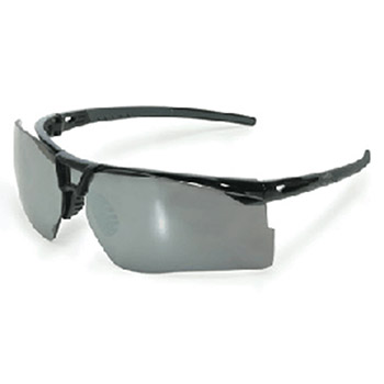 Uvex by Honeywell Safety Glasses Bayonet Black Gray S0503